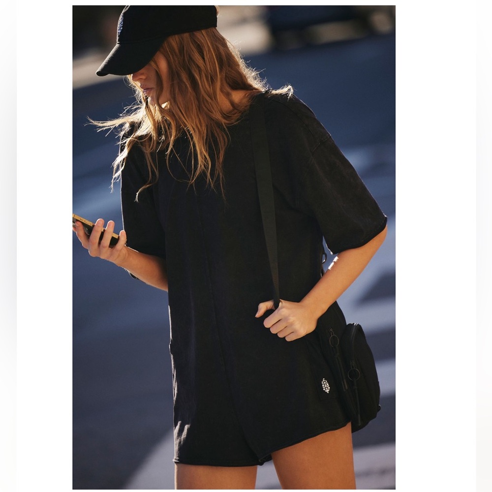 NEW Free People Movement Hot Shot Tee Romper - Picture 5 of 8